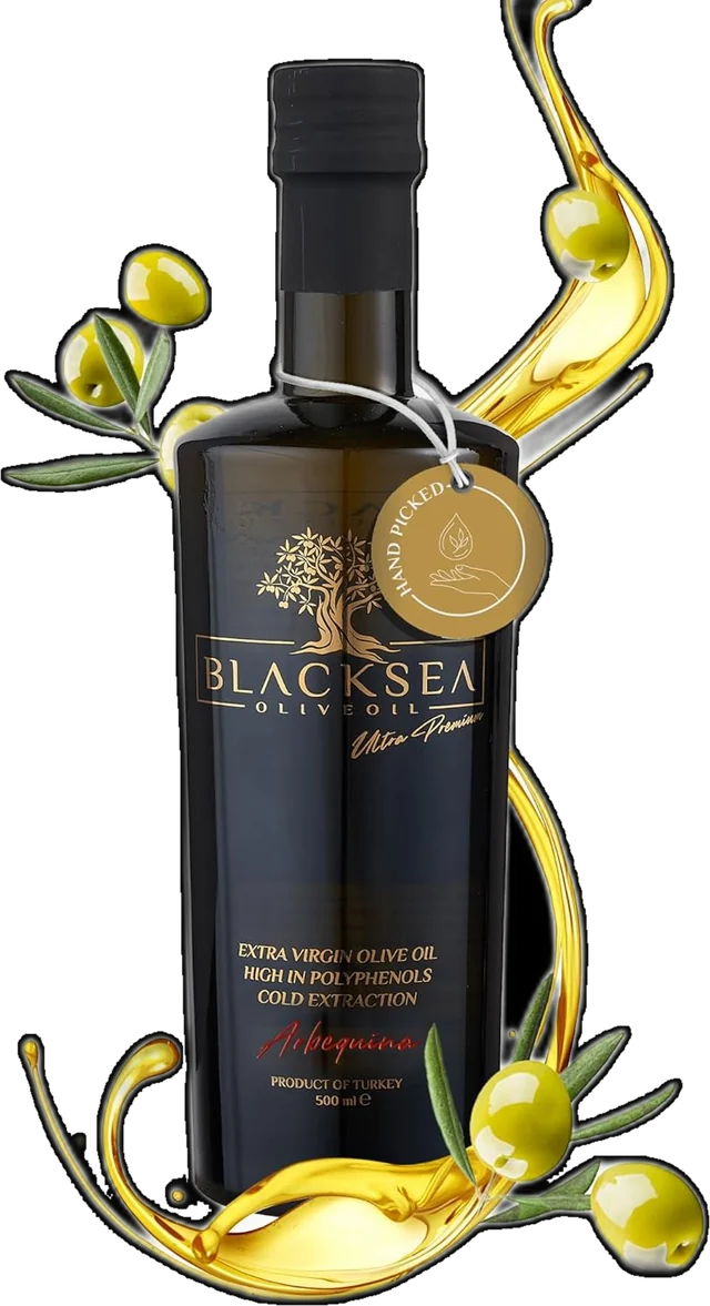 Blacksea Arbequina sızma zeytinyağı şişesi
